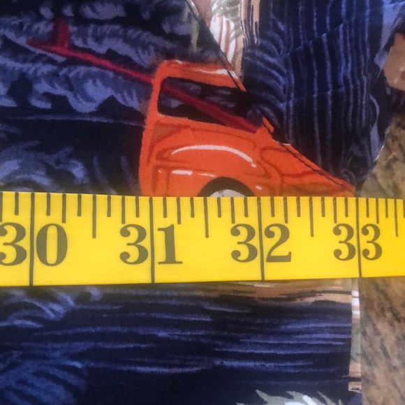 Big Digs Men’s Hawaiian “ Surfing Beach Cars Short Sleeve Shirt Size 4X - Picture 13 of 14